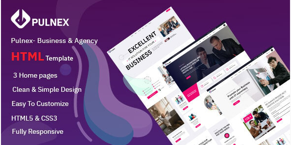 Pulnex - Creative Agency HTML Template