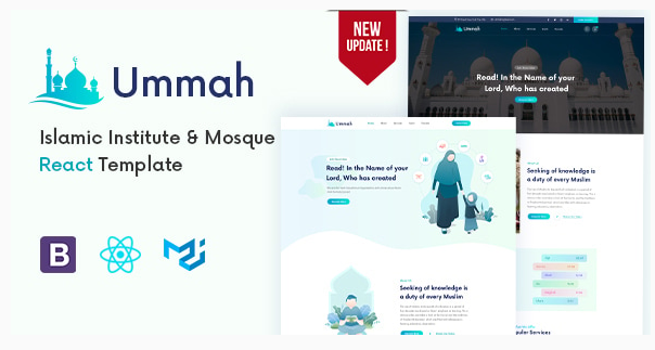 Ummah - Islamic Center React Template