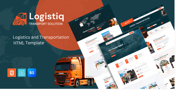 Logistiq - Logistics and Transportation HTML5 Template