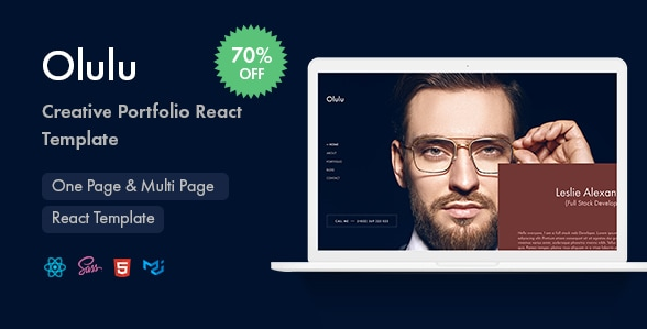 Olulu - Creative Portfolio React Template