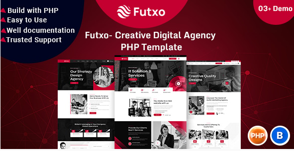 Futxo- Creative Digital Agency PHP Template