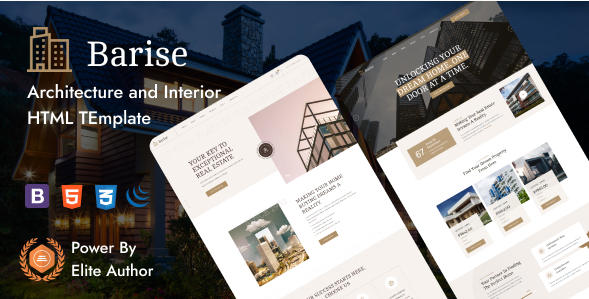 Barise - Architecture & Interior HTML5 Template