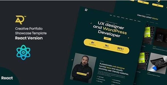 Liam - Personal Portfolio React Template