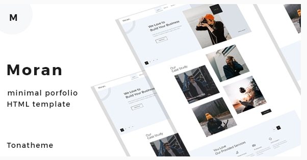 Moran - Minimal Portfolio HTML Template