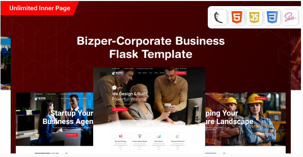 Bizper – Flask Consulting Business Template
