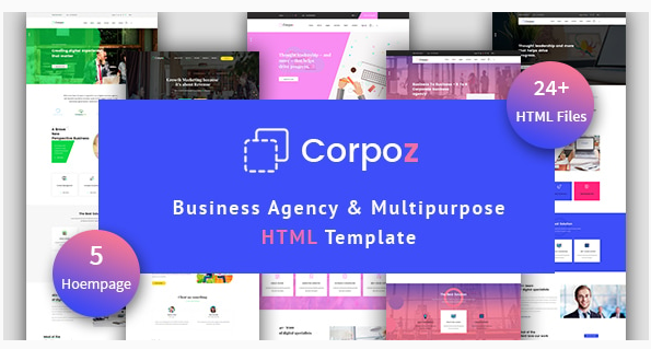 Corpoz - Business Agency Multipurpose HTML Template