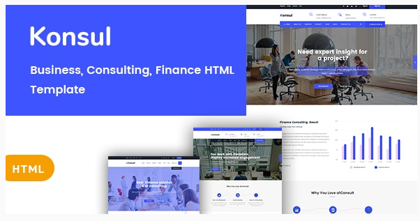 Konsul - Business & Consulting HTML Template