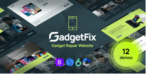 Gadgetfix - Phone and Gadget Repair Service Website Template