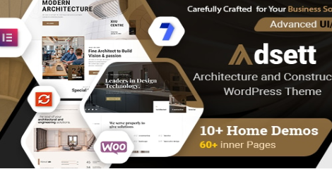 Product Image - Adsett – Architecture WordPress Theme