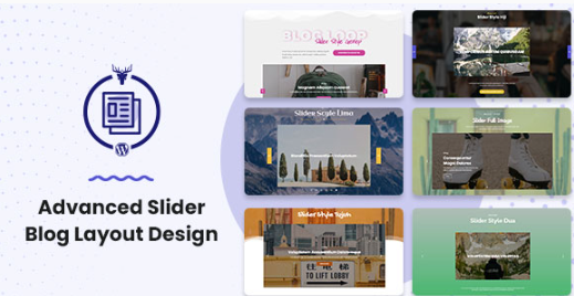 Product Image - Advanced Slider Blog Layout Design