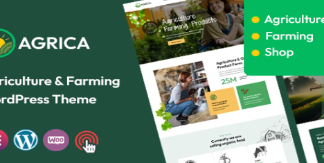 Product Image - Agrica,Agriculture WordPress Theme