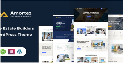 Product Image - Amortez – Real Estate Group WordPress Theme