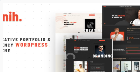 Anih - Creative Agency WordPress Theme