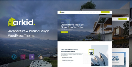 Product Image - Arkid – Architecture and Interior Design WordPress Theme