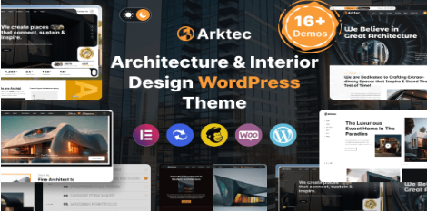 Product Image - Arktec – Architecture & Interior WordPress Theme