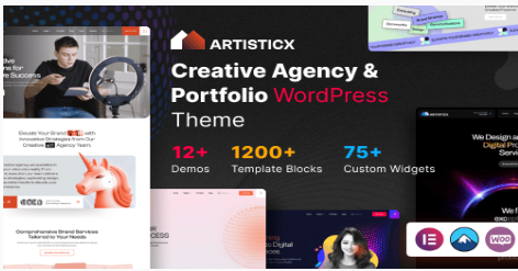 Product Image - Artisticx – Creative Agency WordPress Theme