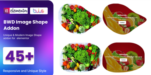 Product Image - BWD Image Shape addon for elementor