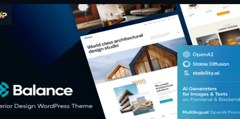 Balance - Interior Design WordPress Theme