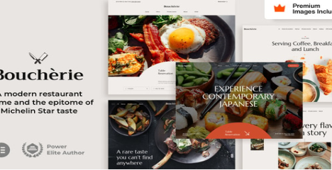 Boucherie - Restaurant WordPress Theme
