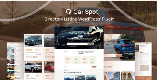 Product Image - CarSpot – Car Directory Listing WordPress Plugin Product Image - CarSpot – Car Directory Listing WordPress Plugin