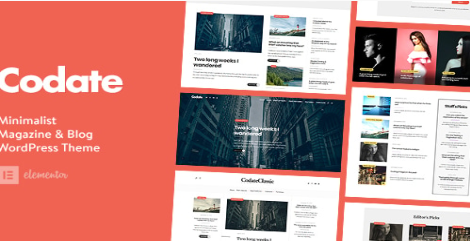 Product Image - Codate – Modern Magazine and Blog WordPress Theme