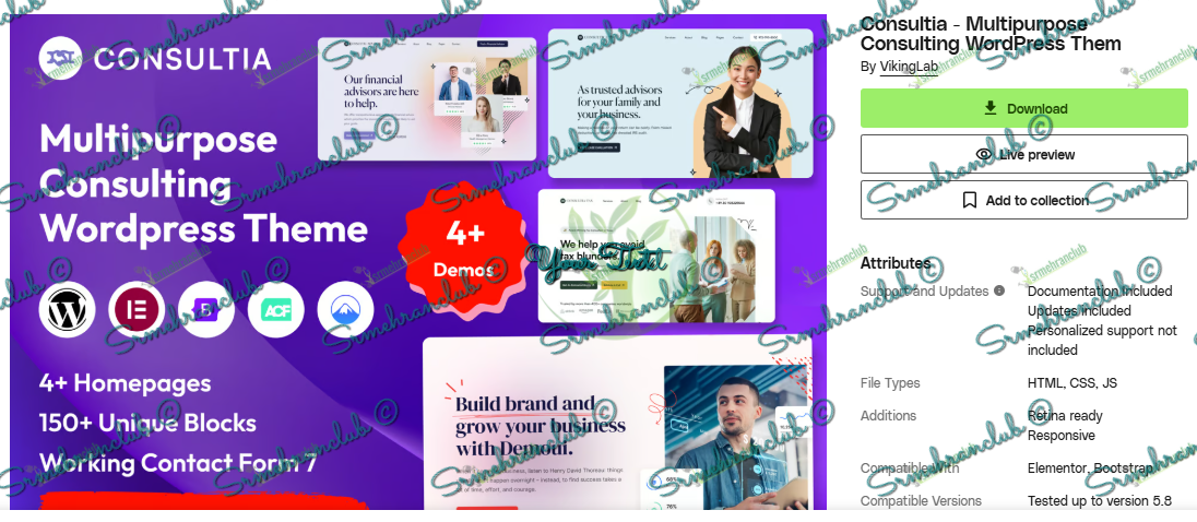 Consultia - Multipurpose Consulting WordPress Theme