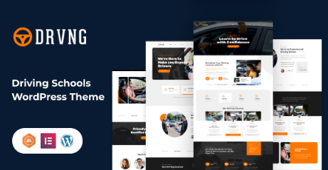 DRVNG - Driving School WordPress Theme