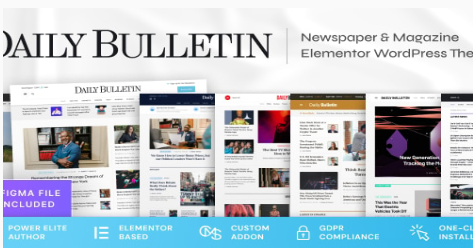 Product Image - Daily Bulletin – Magazine & Newspaper Theme