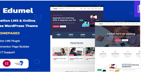 Product Image - Edumel- Education LMS WordPress Theme Product Image - Edumel- Education LMS WordPress Theme