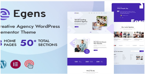 Product Image - Egens – Creative Agency WordPress Theme