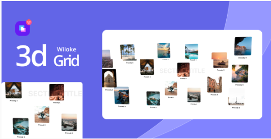 Product Image - Elementor 3D Grid Addon