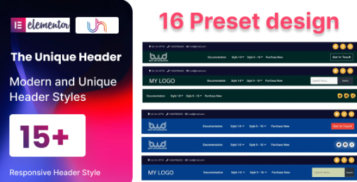 Product Image - Elementor Header Addon For WordPress