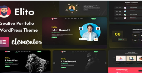 Product Image - Elito – Creative Portfolio WordPress Theme