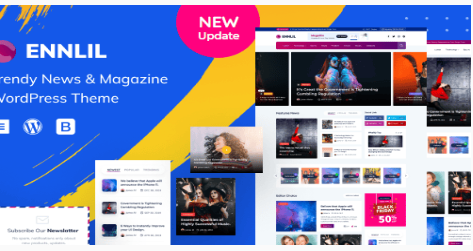 Product Image - Ennlil – Modern Magazine WordPress Theme