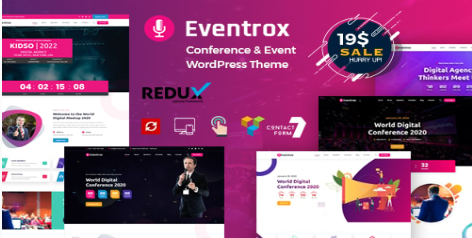 Product Image - Eventrox – Conference and Event WordPress Theme Product Image - Eventrox – Conference and Event WordPress Theme