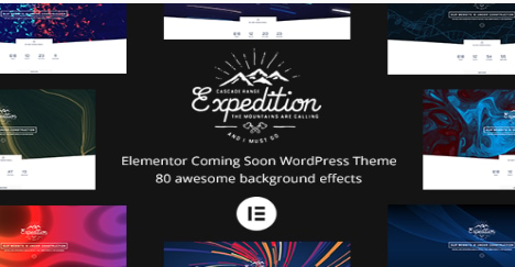 Product Image - Expedition – Elementor Coming Soon WordPress Theme