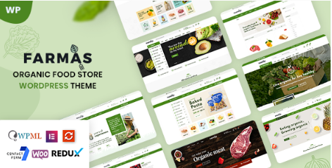 Farmas - Organic Food Store WordPress Theme