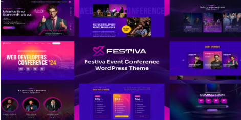 Product Image - Festiva – Event & Conference WordPress Theme