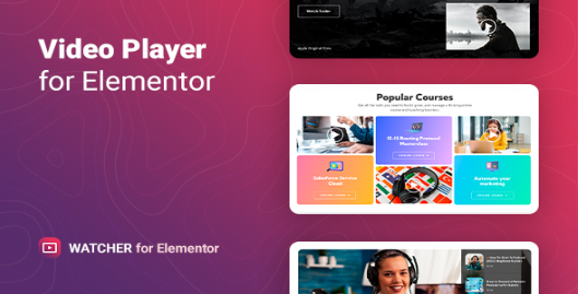 Product Image - Flexible Video Player for Elementor