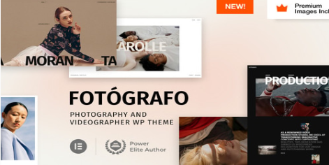 Product Image - Fotógrafo – Photography Videographer WordPress Theme