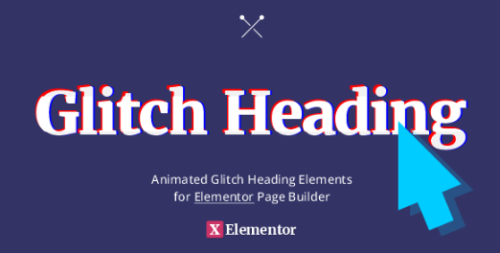 Glitch Heading for Elementor 1.0