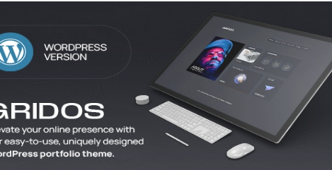 Product Image - Gridos – Personal Portfolio WordPress Theme