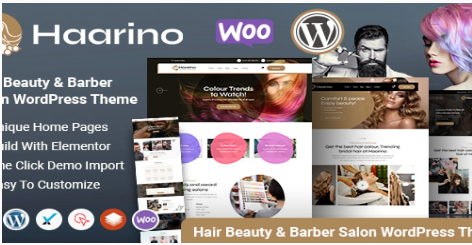 Product Image - Haarino – Hair Beauty & Makeup Salon WordPress Theme Product Image - Haarino – Hair Beauty & Makeup Salon WordPress Theme