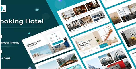 Hotel Booking WordPress Theme - HotelFT