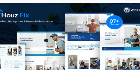 Product Image - HouzFix – Plumber, Handyman WordPress Theme