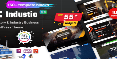 Product Image - Industio – Industry & Factory WordPress Theme