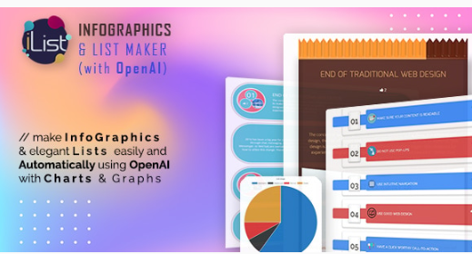 Product Image - Infographic Maker – iList with Quick Charts