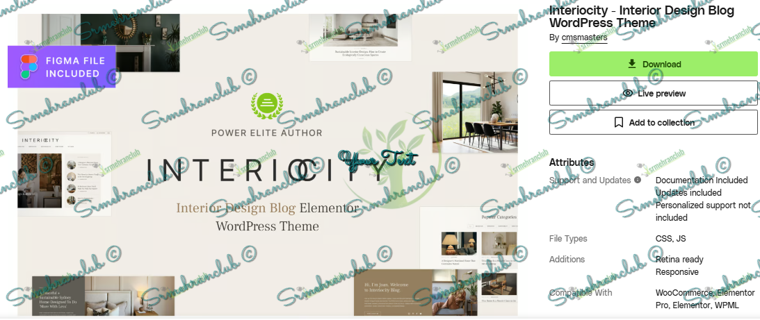 Interiocity - Interior Design Blog WordPress Theme