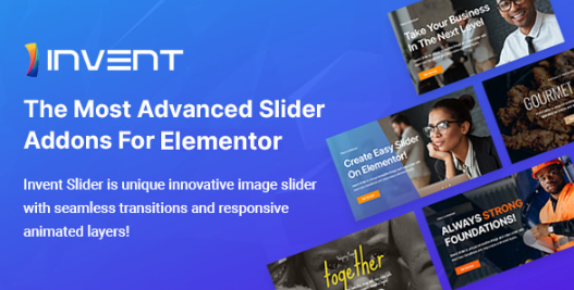 Invent Slider for Elementor