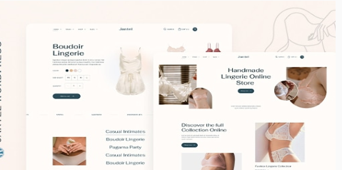 Product Image - Jantel – Lingerie & Fashion Store WordPress Theme